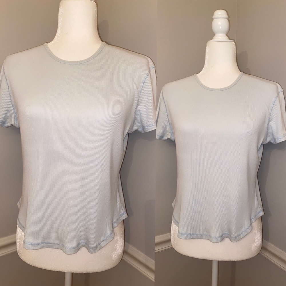 Vintage pale blue LOFT shirt